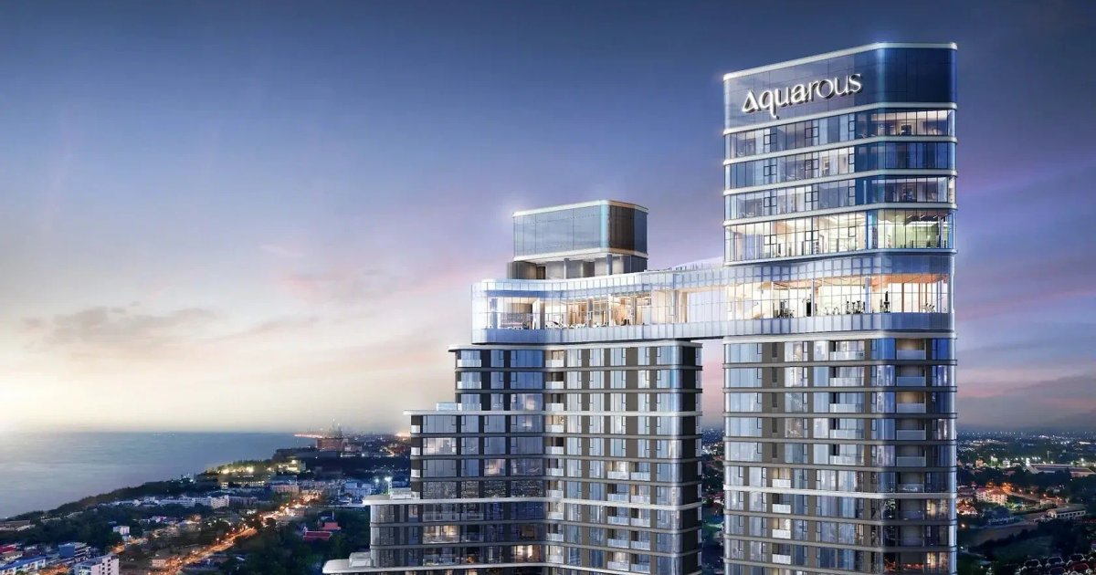 Проектная визуализация Aquarous Jomtien Pattaya