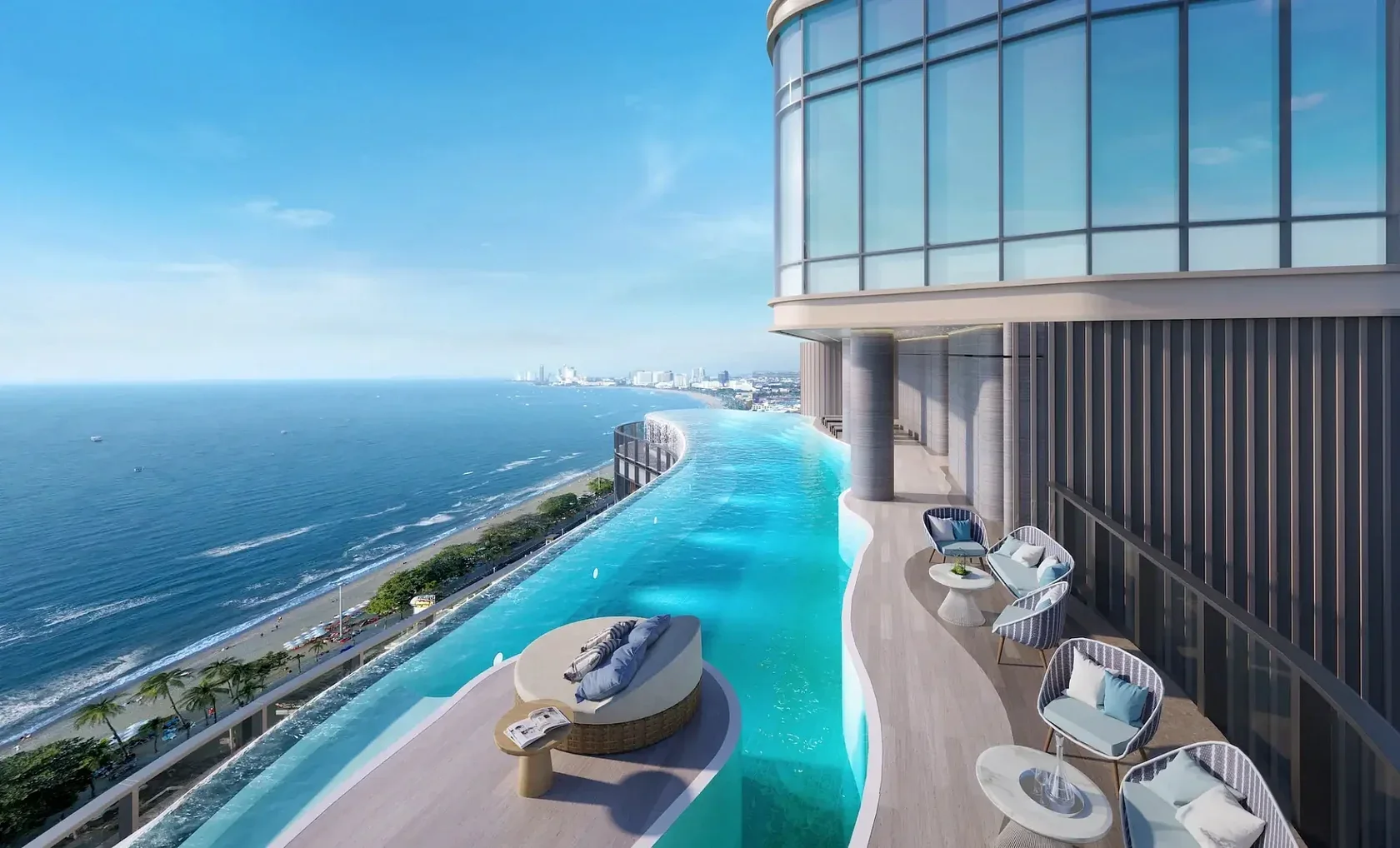 Общественные пространства Aquarous Jomtien Pattaya
