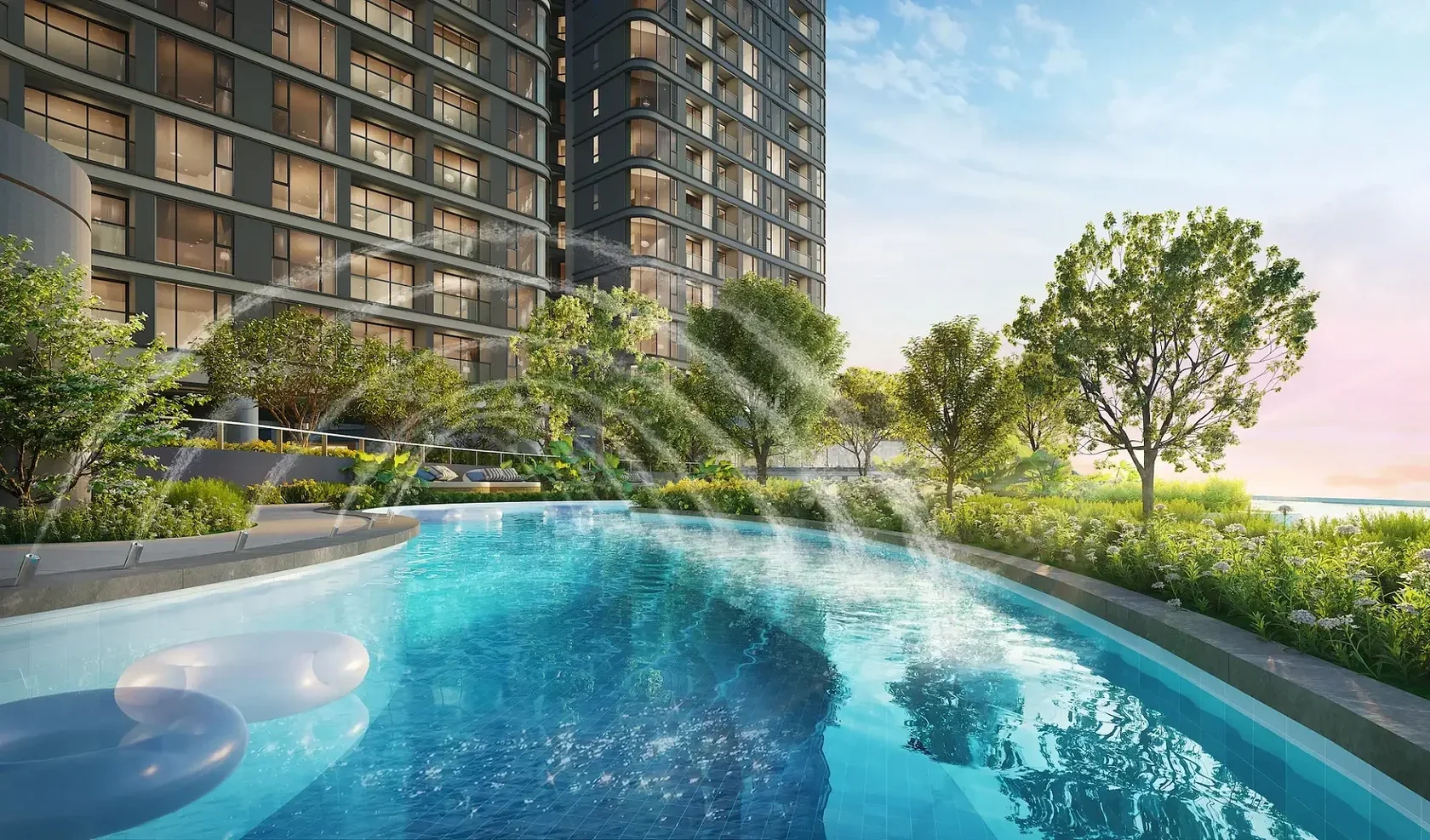 Инфраструктура проекта Aquarous Jomtien Pattaya