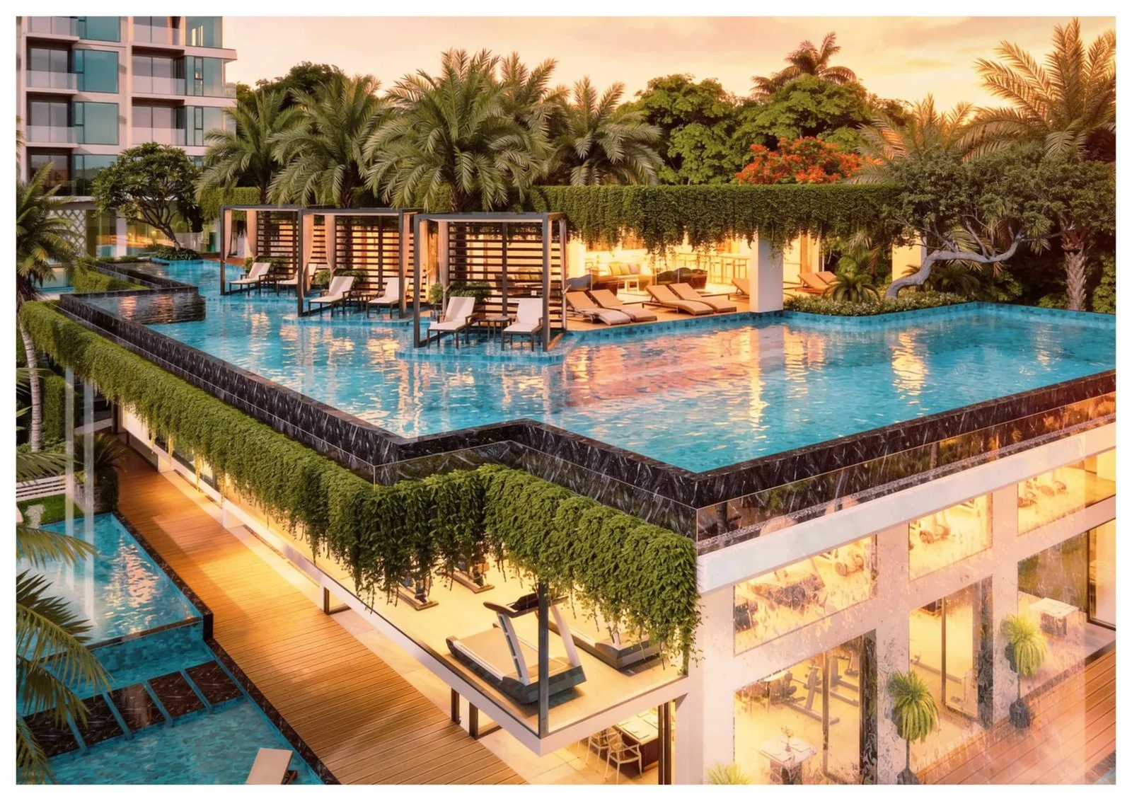 Визуализация проекта The Riviera Palm Beach Wongamat