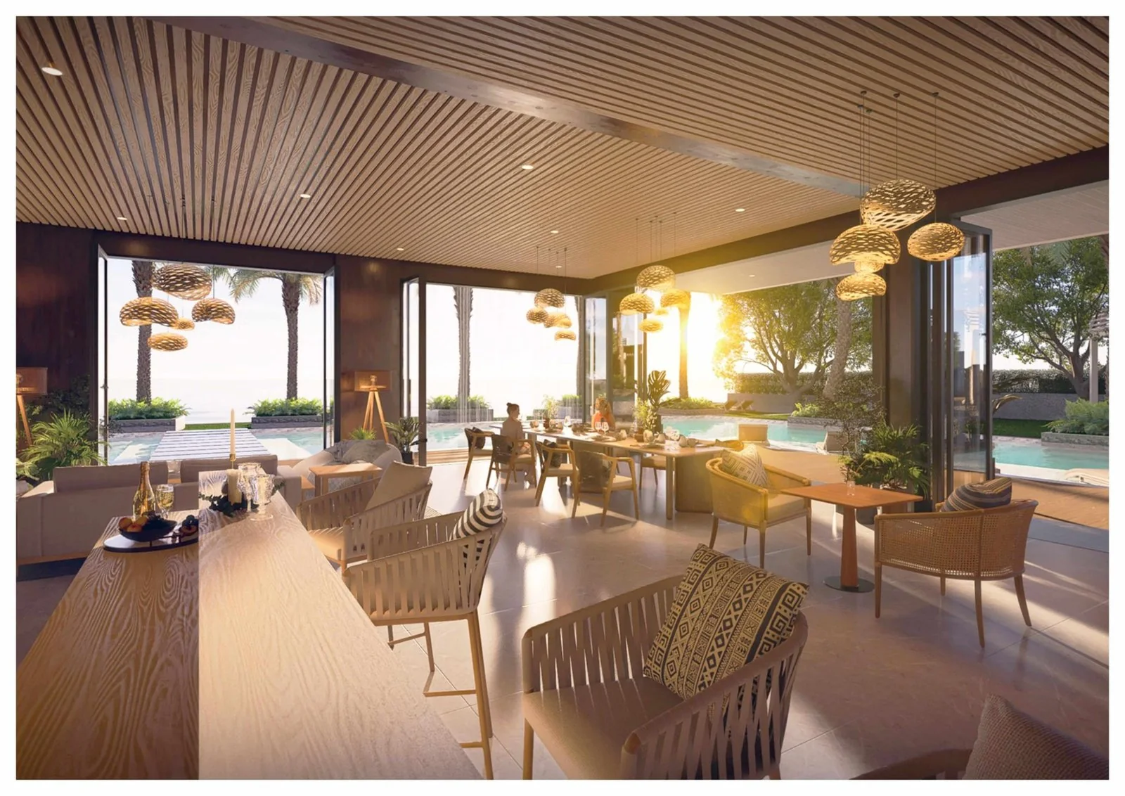 Инфраструктура проекта The Riviera Palm Beach Wongamat