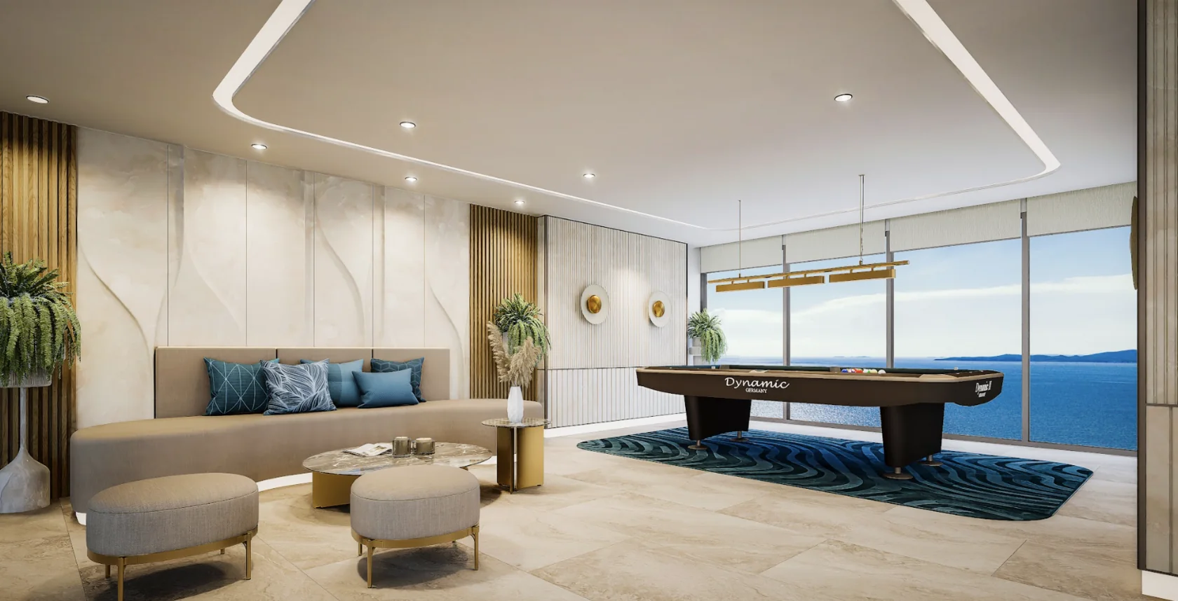 Общественные пространства Sea Spire Jomtien