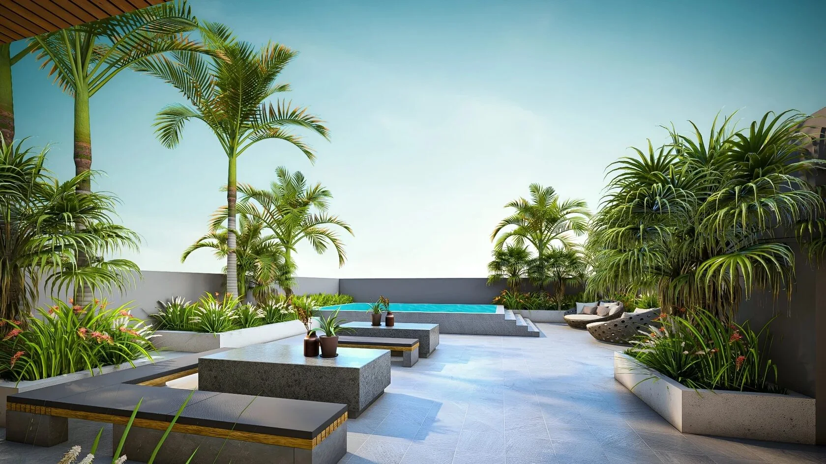 Визуализация проекта Siam Oriental Oasis