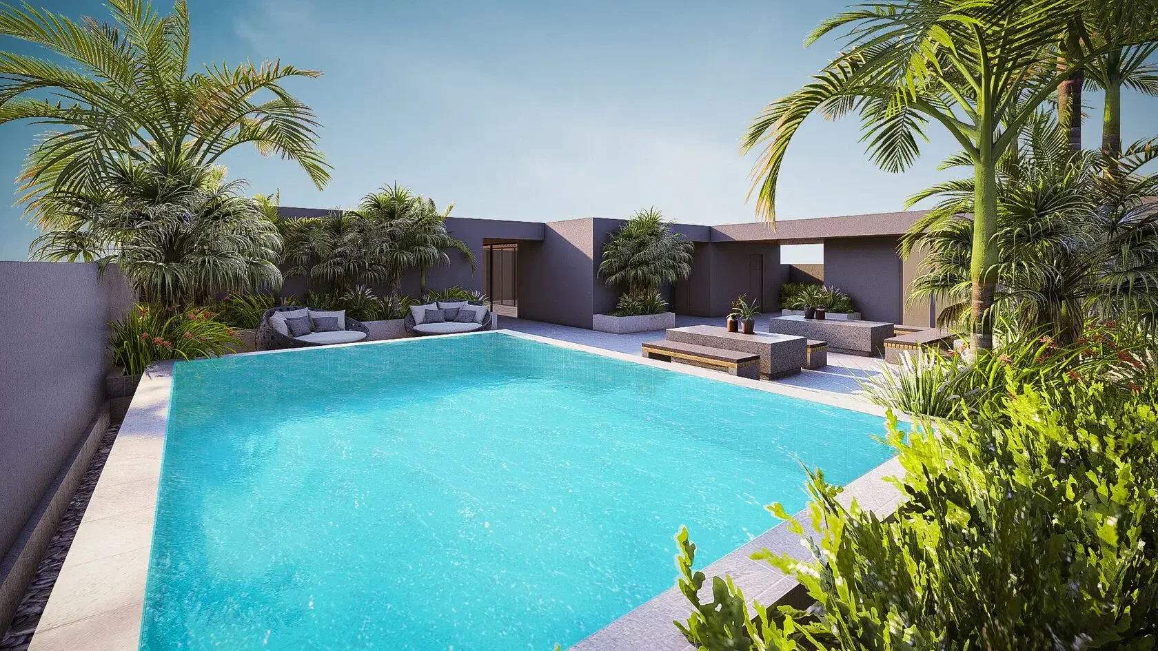 Инфраструктура проекта Siam Oriental Oasis
