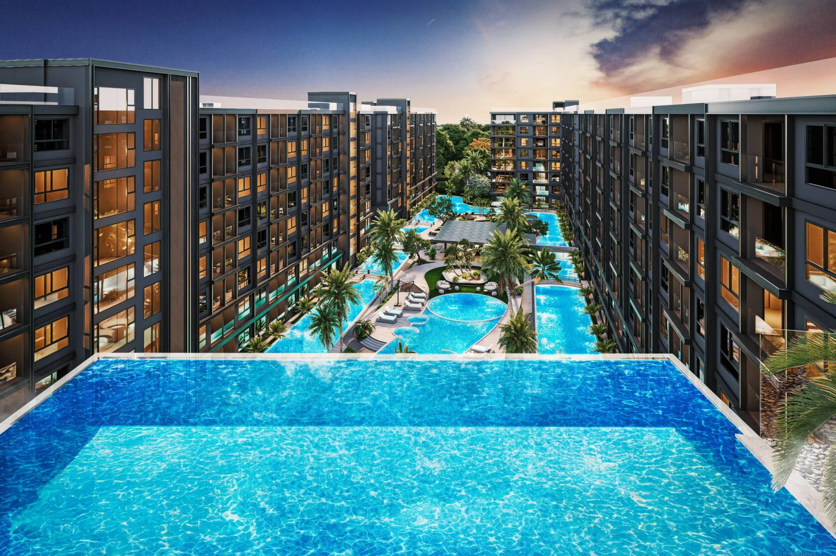Визуализация проекта Zenith Pattaya 2