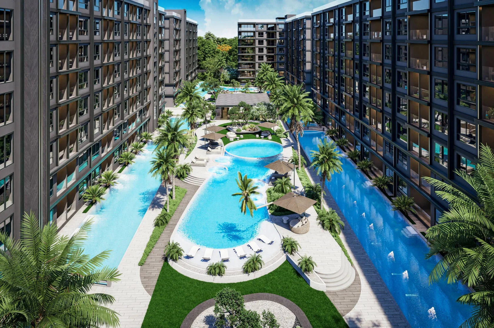 Общественные пространства Zenith Pattaya 2