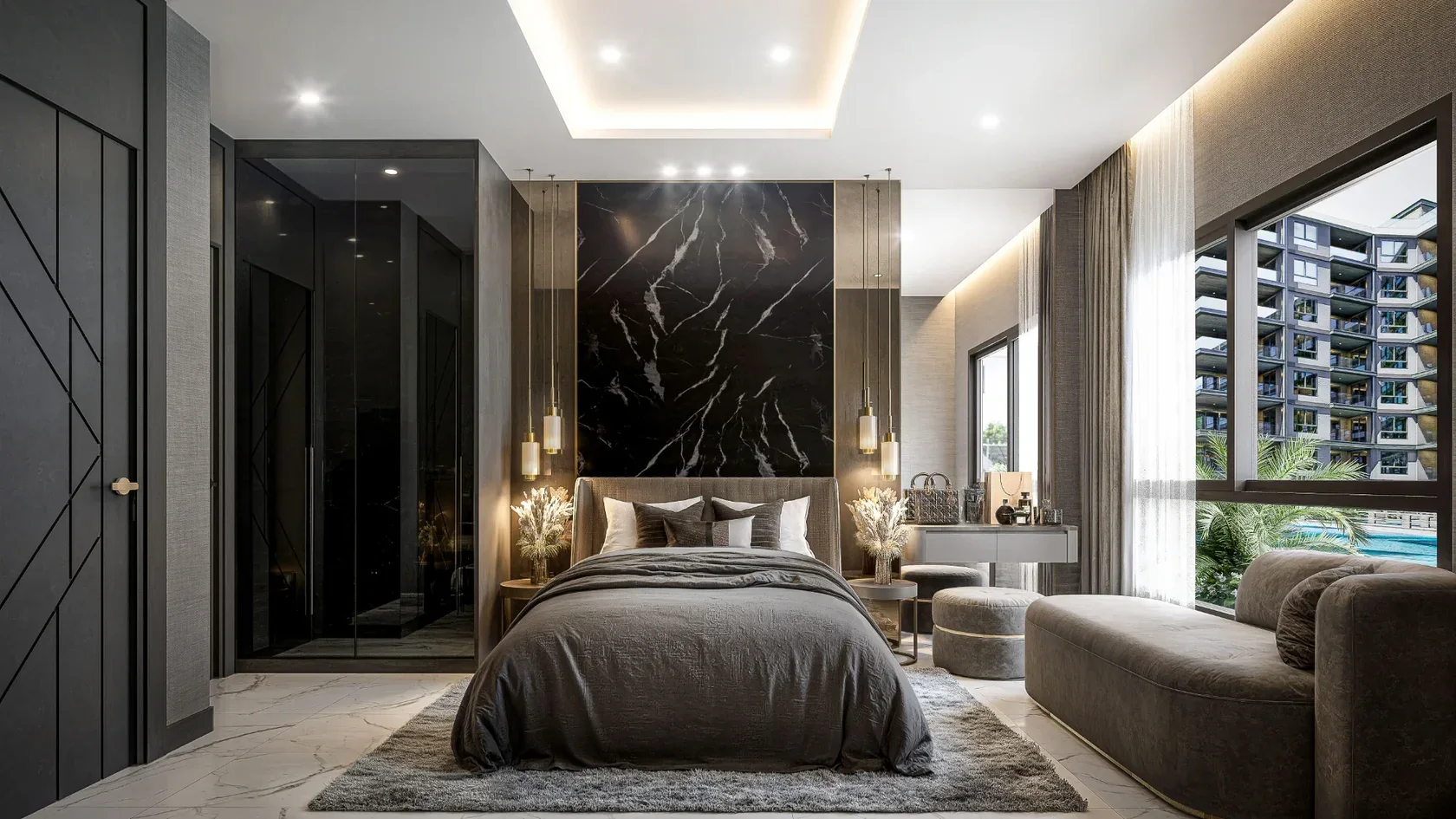 Интерьер квартиры в Zenith Pattaya 2
